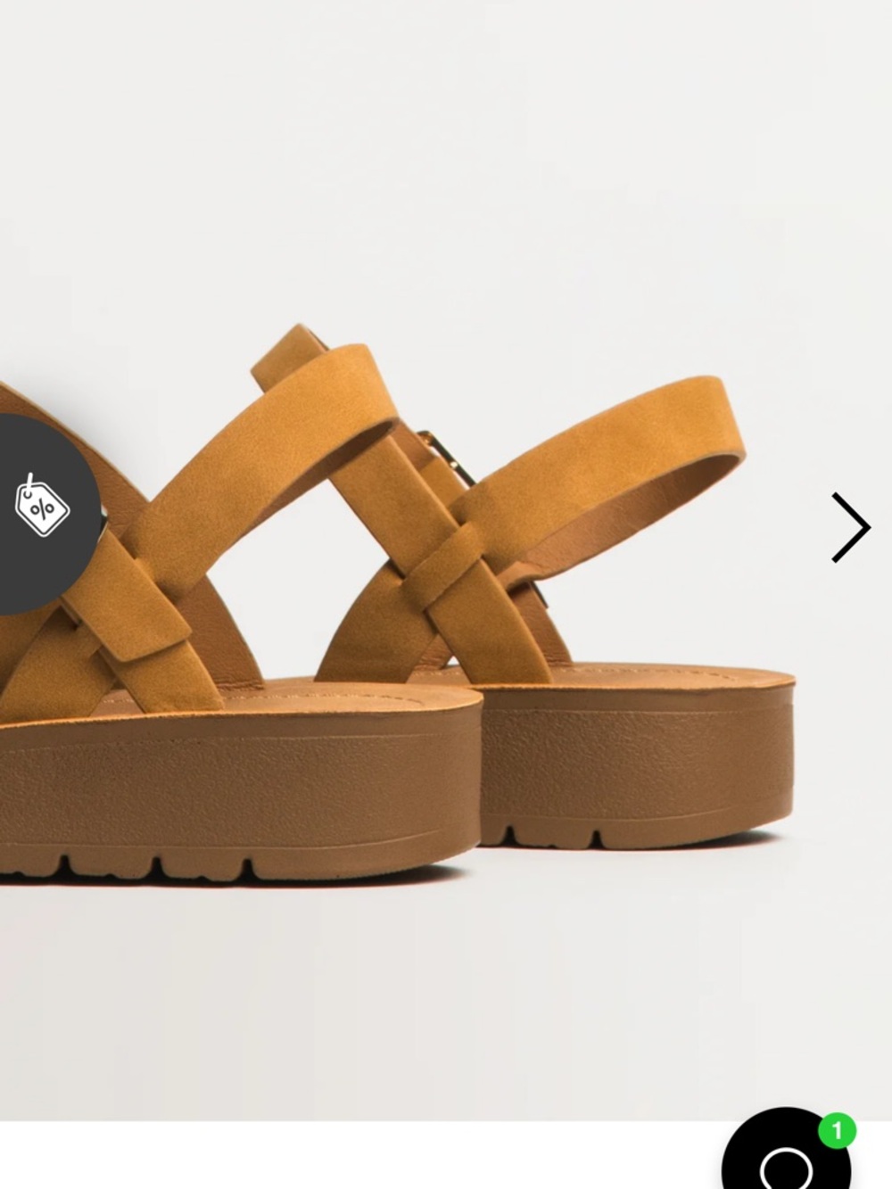 Harlow Charlie Sandals Natural - Picture 6 of 6